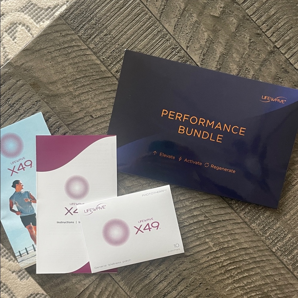 Lifewave Performance Bundle with X49 (30) X39 (10) and bonus X49 (10)
